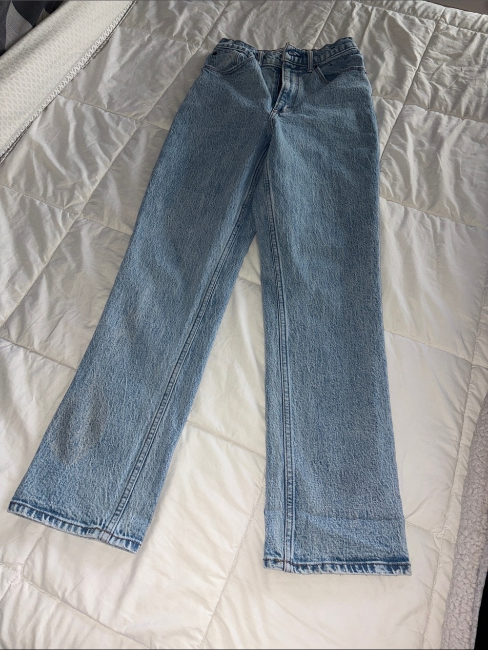 Abercrombie & Fitch 90’straight ultra high rise jeans 26 curve love
